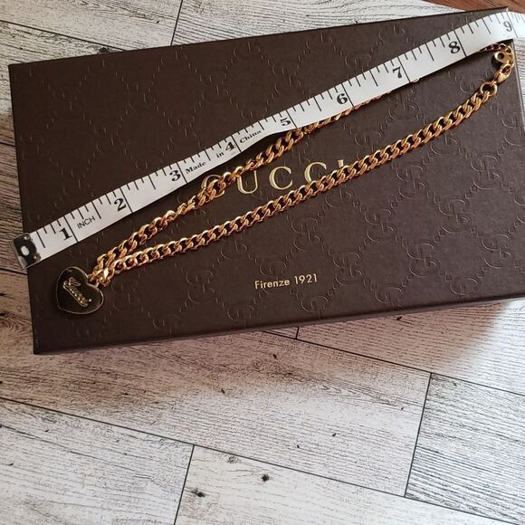 Gucci Repurposed Upcycled Heart Necklace - Picture 3 of 4